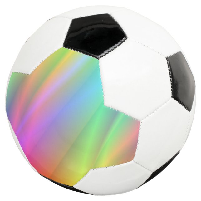 Ballon De Foot Pluie arc-en-ciel (3/4)
