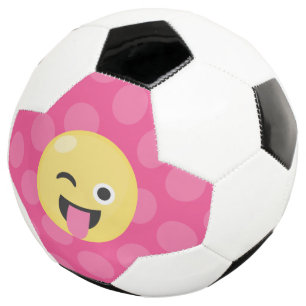 Ballon De Foot Pois de Silly Emoji