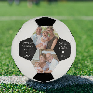 Ballon De Foot Première Fête des pères en Papa 2 Photo personn