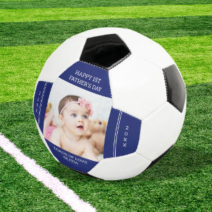 Ballon De Foot Première fête des pères unique Nouveau papa Photo 