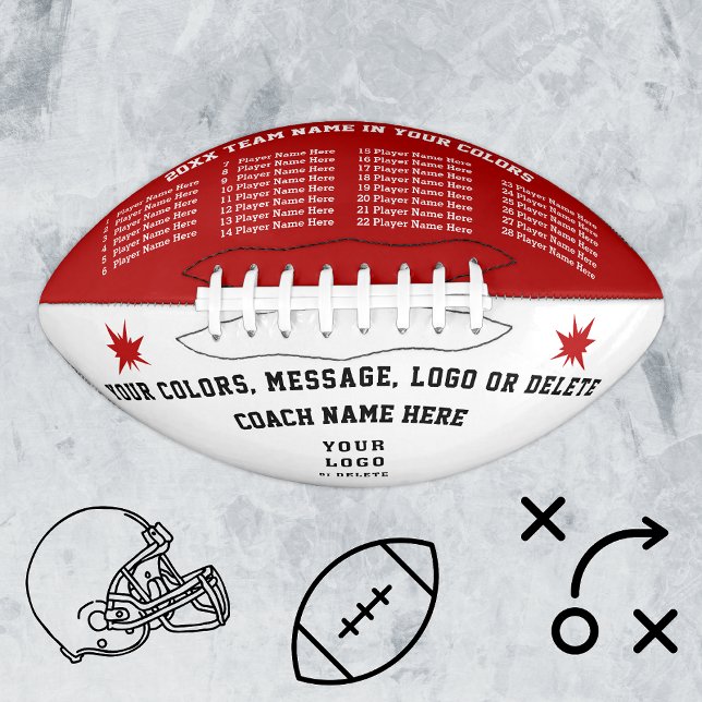 Ballon De Foot Présence rouge, blanche et noire pour les entraîne (Créateur téléchargé)