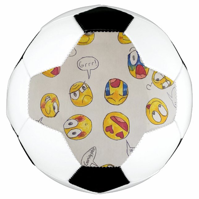 Ballon De Foot Princesse Toytastic Emoji (Devant)