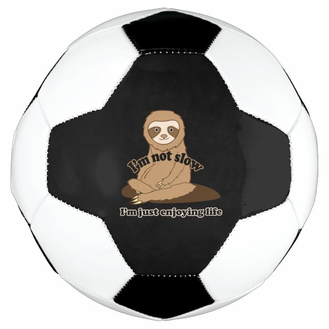 Ballon De Foot Profiter de la vie (Devant)