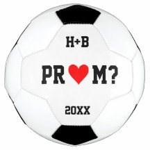 Proposition de Prom Idées Cute Soccer Promposa