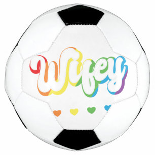 Ballon De Foot Rainbow LGBTQIA Lesbienne soutien Gay