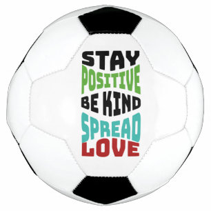 Ballon De Foot Restez Positif