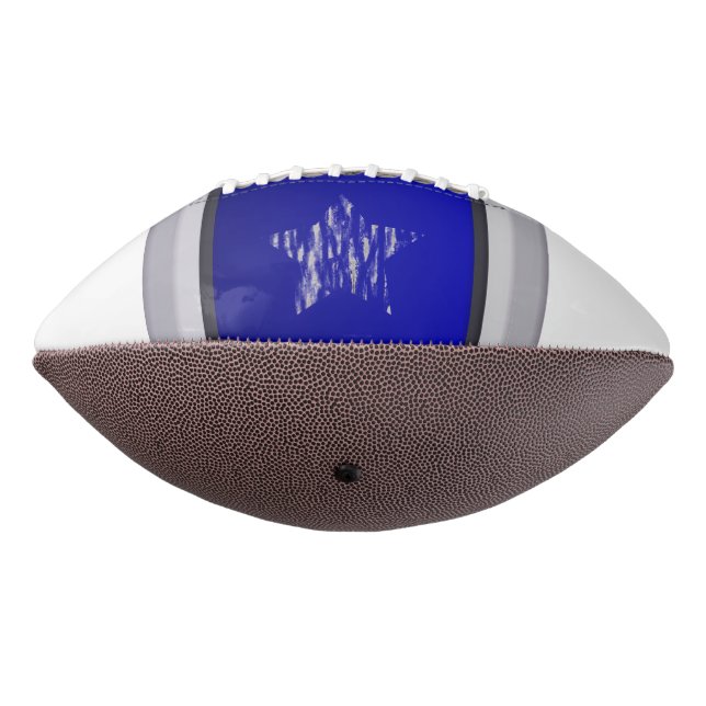 Ballon De Foot Retro Single Star 2 Écran bleu (Tourné à 270°)