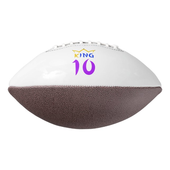 Ballon De Foot Roi 10 (Tourné à 270°)