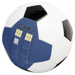 Ballon De Foot Royaume-Uni - Blue Police Public Call Box 1