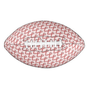 Ballon De Foot Ruban rose standard