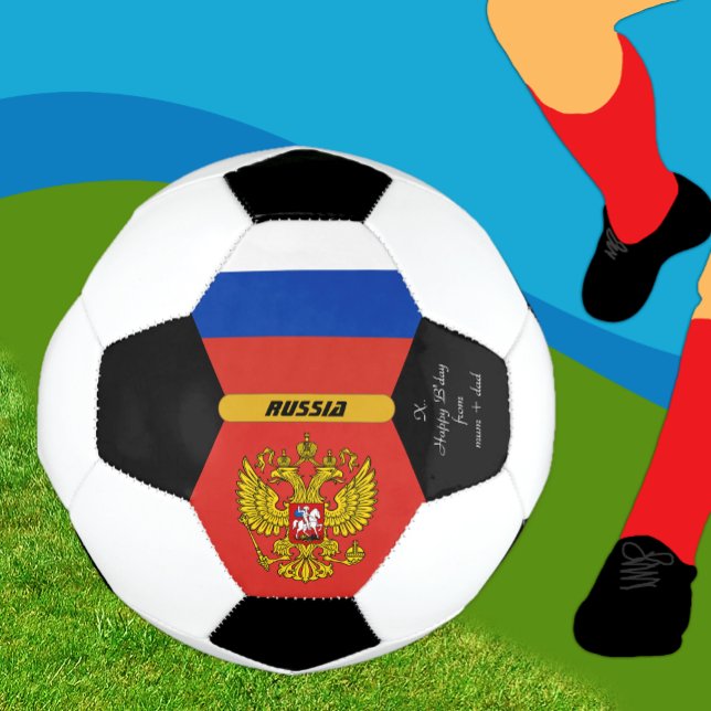 Ballon De Foot Russie Personnalisée, Drapeau, Bal de Football Pho (Créateur téléchargé)