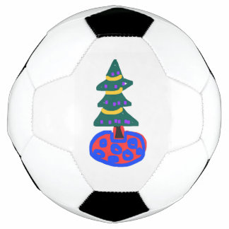 Ballon De Foot Sapin de Noël