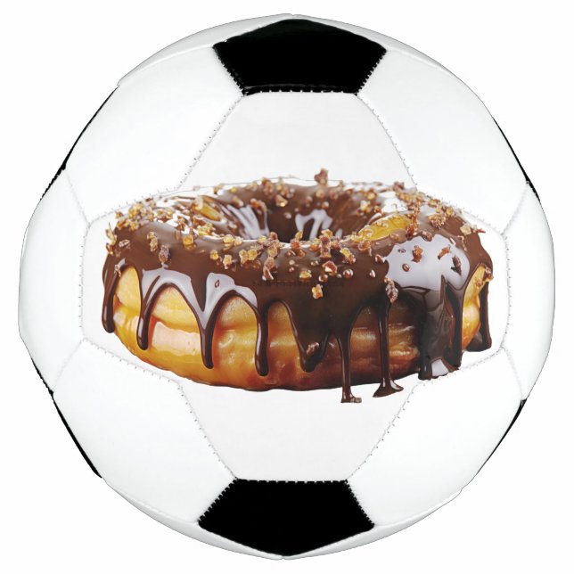 Ballon De Foot SlipperyJoe's decadent donut covered thick glossy  (Devant)