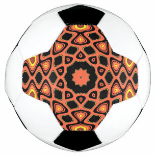 BALLON DE FOOT SUNSET ABSTRAIT