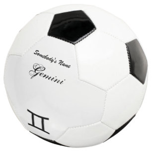 Ballon De Foot Symbole Zodiaque Gemini Standard par Kenneth Yonci