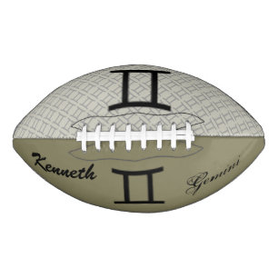Ballon De Foot Symbole Zodiaque Gemini Standard par Kenneth Yonci