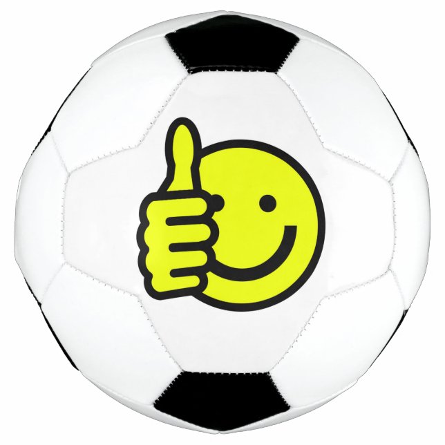BALLON DE FOOT THUMBS HAUT (Devant)