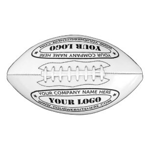 Ballon De Foot Timbre d'entreprise du logo d'entreprise personnal