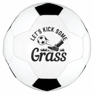 Ballon De Foot Tirons un peu d’herbe