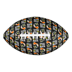 Ballon De Foot Toujours éclairée par la roche