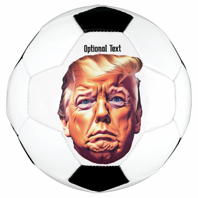 Ballon De Foot Trump Puckered Lips (Devant)