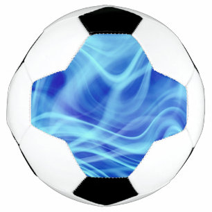 Ballon De Foot Un brouillard bleu mystique