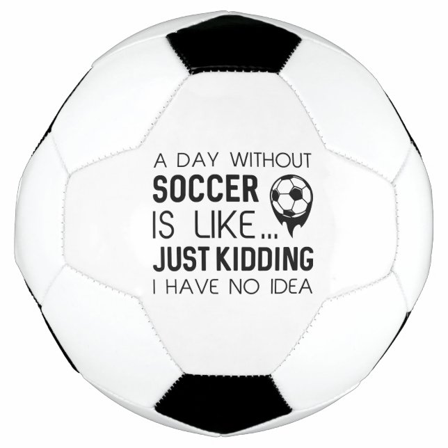 Ballon De Foot Une Journée Sans Football (Devant)