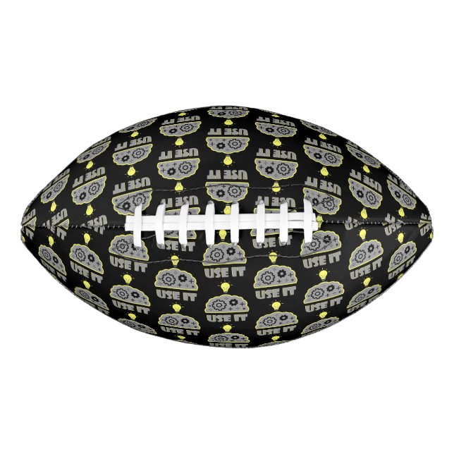 Ballon De Foot Utiliser votre cerveau (Devant)