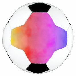 Ballon De Foot Vapeur arc-en-ciel