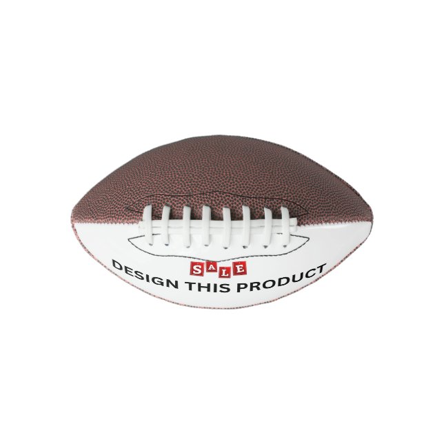 Ballon De Foot VENTE ! Mini-Football - 1 Panneau - Personnalisé (Devant)