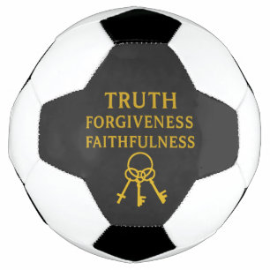Ballon De Foot Vérité, Pardon, Foi