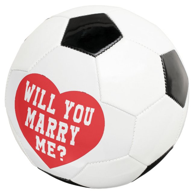 Ballon De Foot Veux-Tu M'Épouser ? Proposition de mariage (3/4)