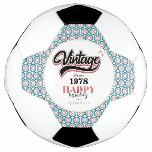 Ballon De Foot Vintage depuis - 1978