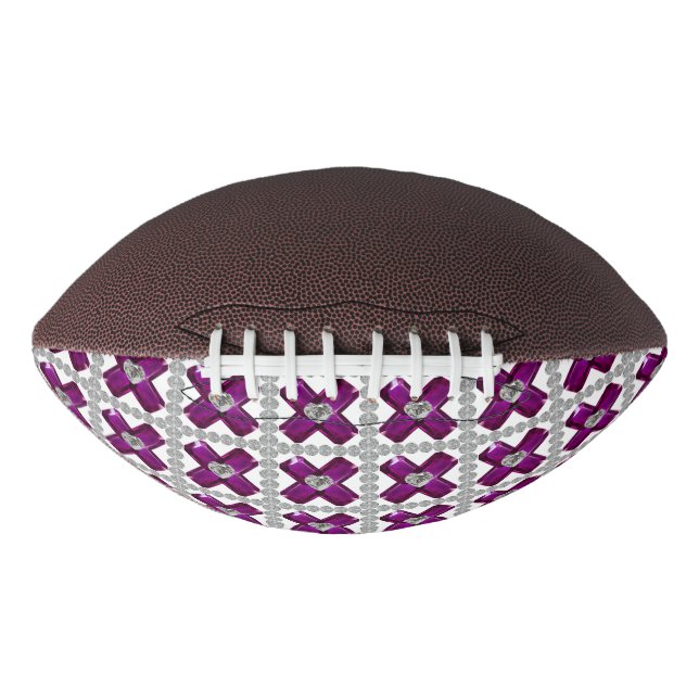 Ballon De Foot Violet (Devant)