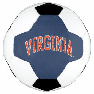 Ballon De Foot Virginia Wordmark en détresse