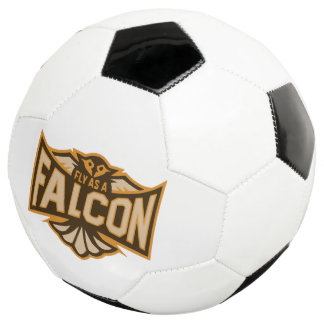 Ballon De Foot Voler Comme Un Faucon Sepia