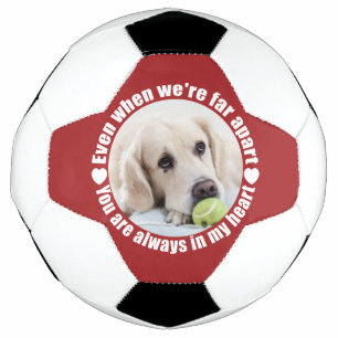 Ballon De Foot VOTRE PHOTO Far Apart Love custom football ball