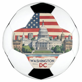 Ballon De Foot Vue panoramique de Washington DC