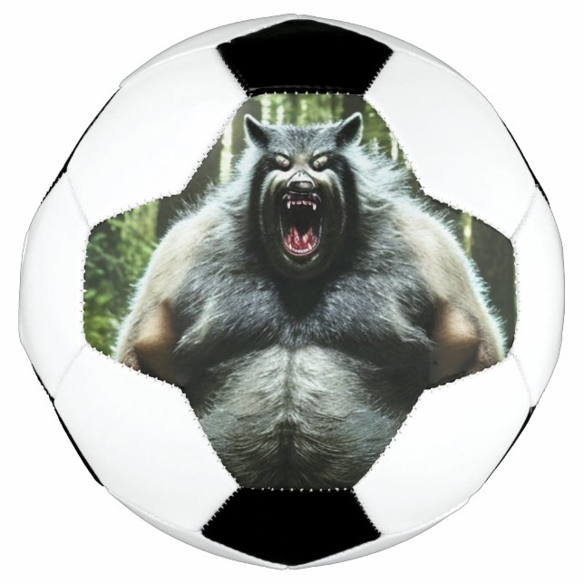 Ballon De Foot Werewolf Qui A Mangé Tout Le Village De Football (Devant)