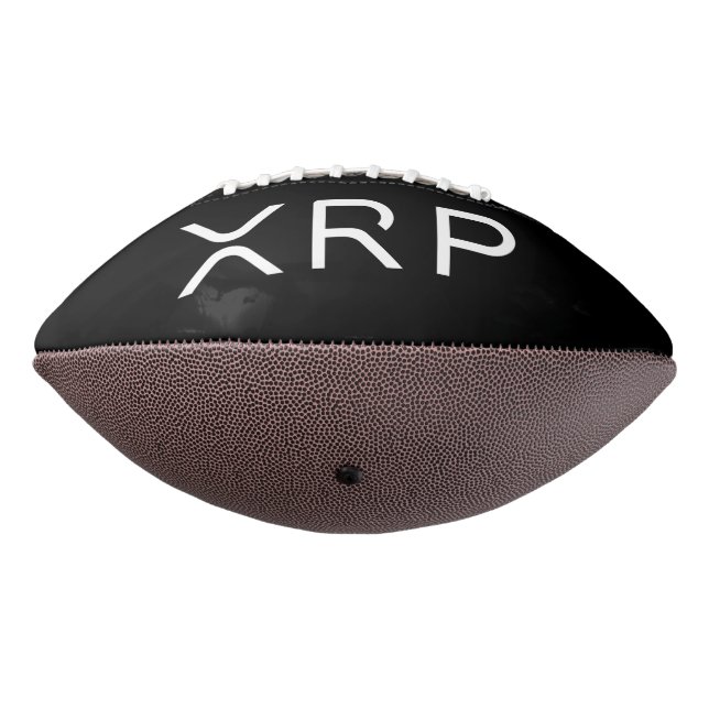 Ballon De Foot XRP Full Logo Football noir (Tourné à 270°)
