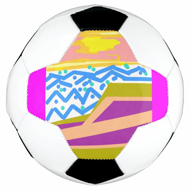 Ballon De Foot Yacht en rose (Devant)