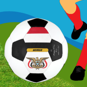 Ballon De Foot Yémen Personnalisé, Drapeau, Photo Ball de Footbal