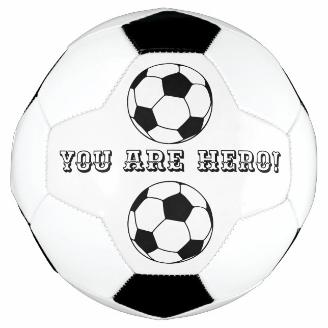 Ballon De Foot Youb Sont Un Héros Soccer Ball (Devant)