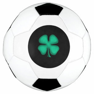 Ballon de football irlandais noir