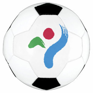Ballon de Football Patriotique avec Drapeau de Séo