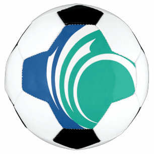 Ballon de football patriotique avec drapeau d'Otta
