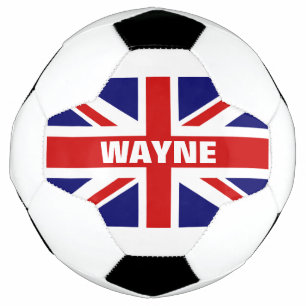 Ballon de football personnalisé avec drapeau brita