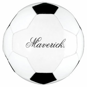 Ballon de football personnalisé avec nom personnal