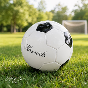 Ballon de football personnalisé avec nom personnal