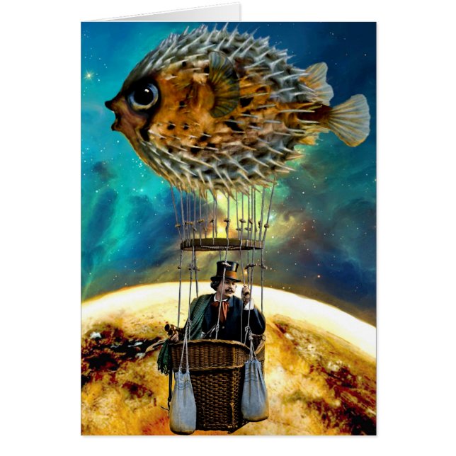 Ballon de poissons de coup - carte (Devant)